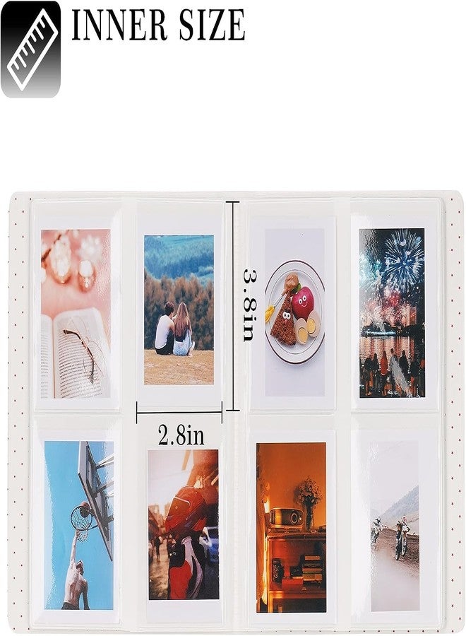 Zenko 128 Pockets Mini Photo Album Compatible with Fujifilm Instax Mini 12 11 9 8 90 25, Polaroid Snap PIC-300, Kodak 3-Inch Film & Magnetic Photo Frames (Light Blue) - Image 3